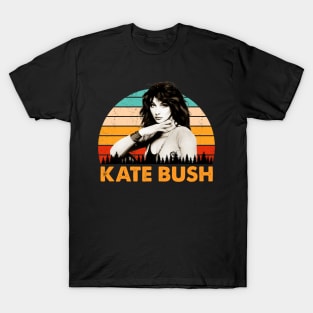 Vintage Kate Bush Retro 80s 90s T-Shirt